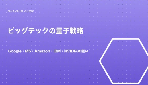 Google・Microsoft・Amazon・IBM・NVIDIAの量子コンピューター戦略まとめ【2026】